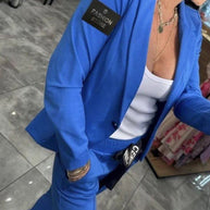 WW | Zweiteiliges Satz Obere Jacke & Elastische Hose