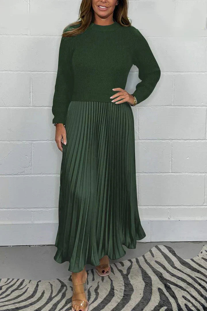 WW | Eleganter 2-In-1-Kleid-Pullover