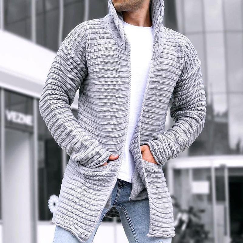 W&W Mode | Strickjacke mit Stehkragen