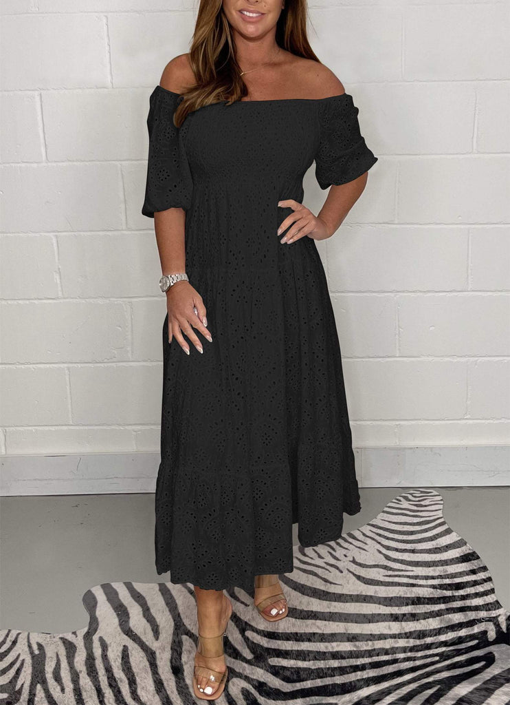 WW | Besticktes Swingkleid