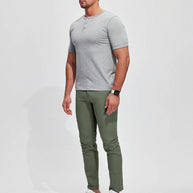 WW | Hochwertige, Dehnbare Herren Chino Hose Aus Pflegeleichtem Baumwoll Mischgewebe