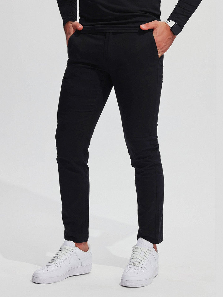 W&W Mode | Hochwertige, Dehnbare Herren Chino Hose Aus Pflegeleichtem Baumwoll Mischgewebe