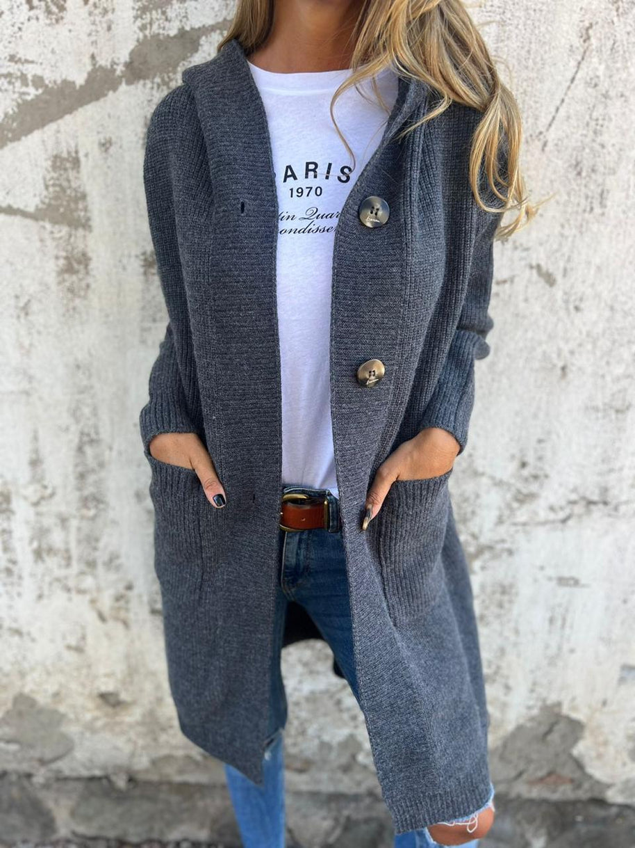 WW | Lange Und Bequeme Strickjacke