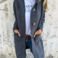 WW | Lange Und Bequeme Strickjacke