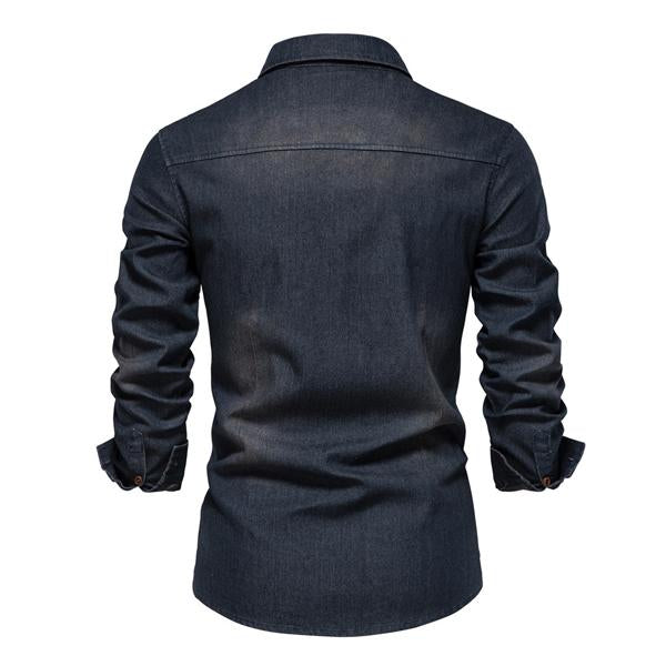 W&W Mode | Vielseitiges Denim Hemd Für Männer