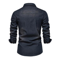 WW | Vielseitiges Denim Hemd Für Männer