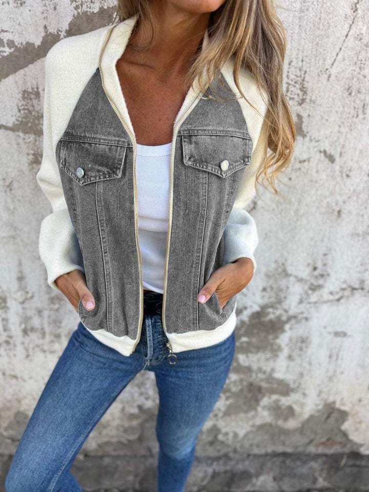 W&W Mode | Moderne Jacke mit Denim