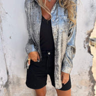 Metallische Bluse