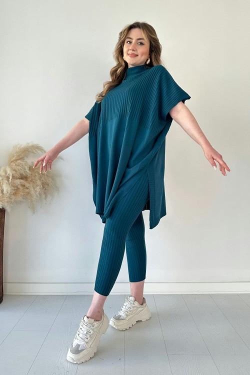 WW | Lockere Top Gestricktes T-Shirt