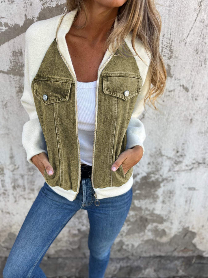 W&W Mode | Moderne Jacke mit Denim