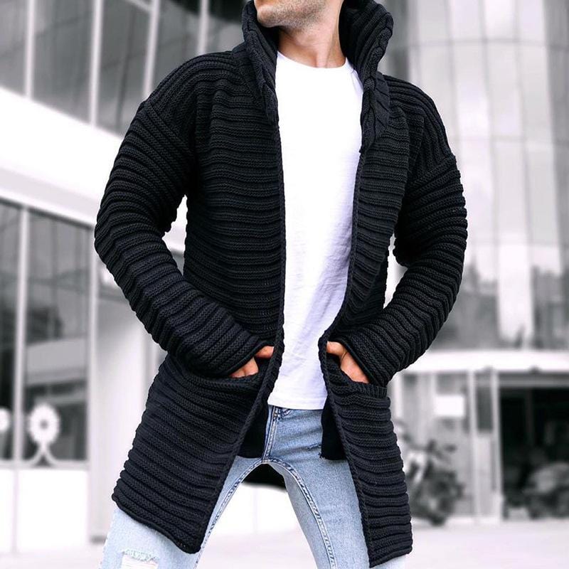 W&W Mode | Strickjacke mit Stehkragen