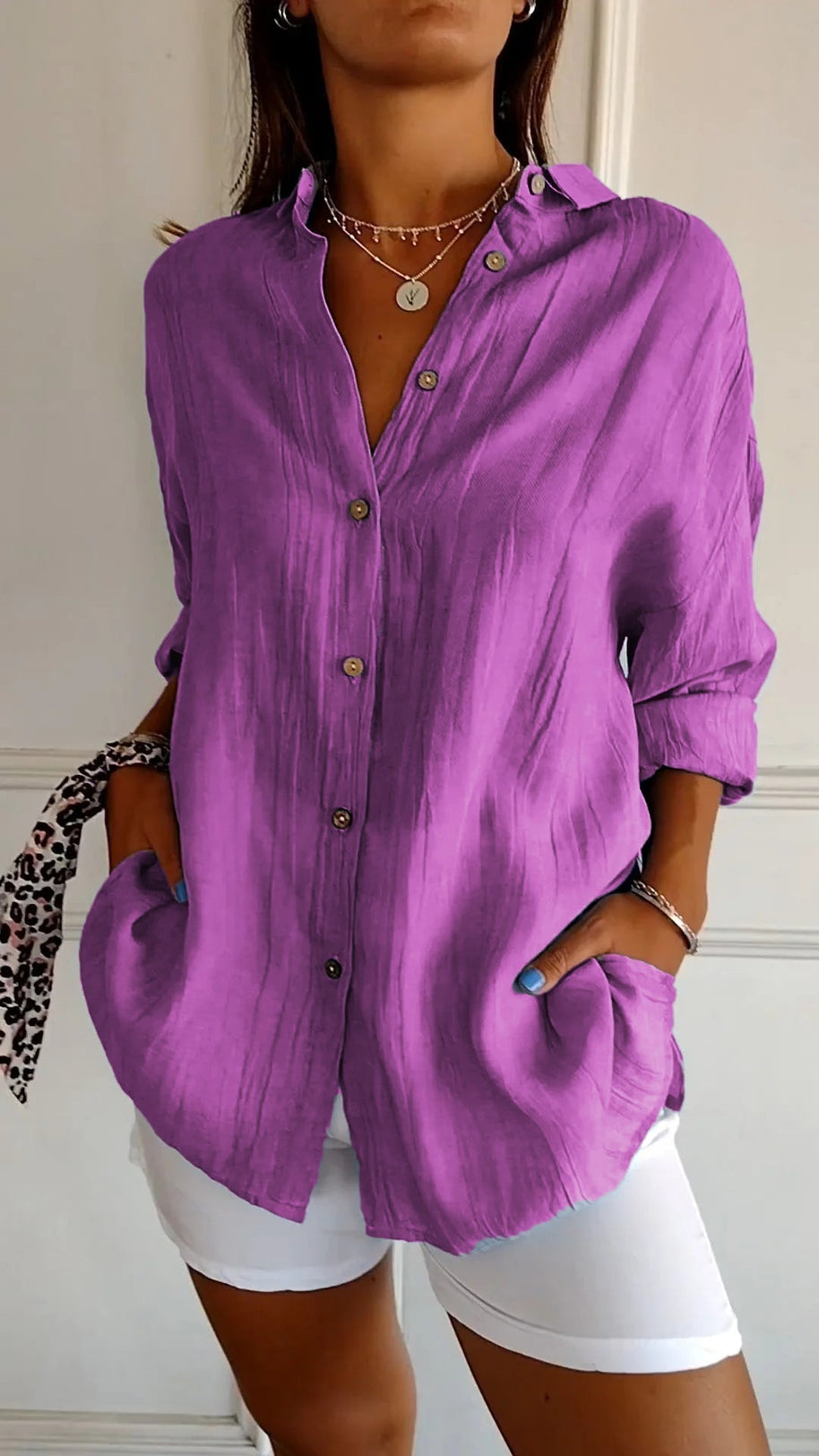 WW | Bequeme Und Leichte Bluse Für Damen