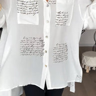 Corinne™ | Bequemes Buchdruckhemd