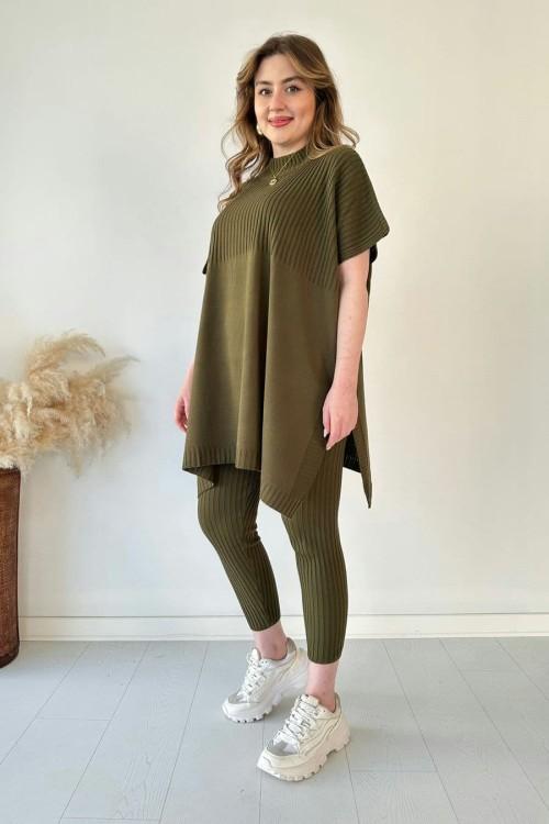 WW | Lockere Top Gestricktes T-Shirt