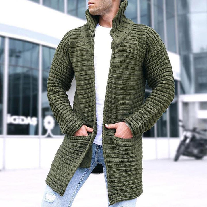 W&W Mode | Strickjacke mit Stehkragen