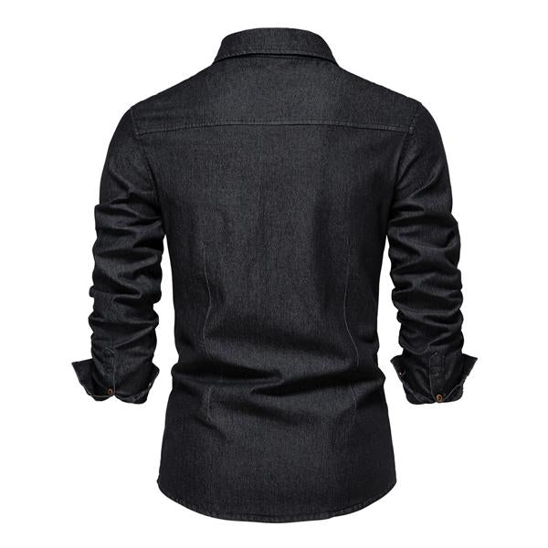 W&W Mode | Vielseitiges Denim Hemd Für Männer