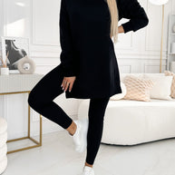 Kapuzenpulli | Leggings 2 in 1