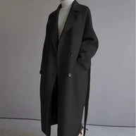 WW | Langer Trenchcoat Jas Kaschmir Damen
