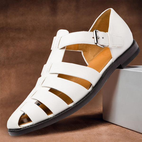 WW | Herren Leder Sandalen