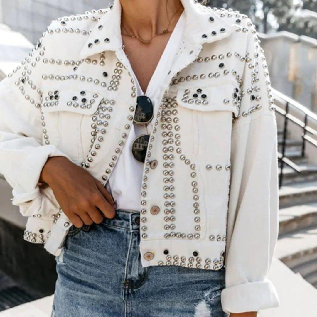 W&W Mode | Jacke mit Nieten