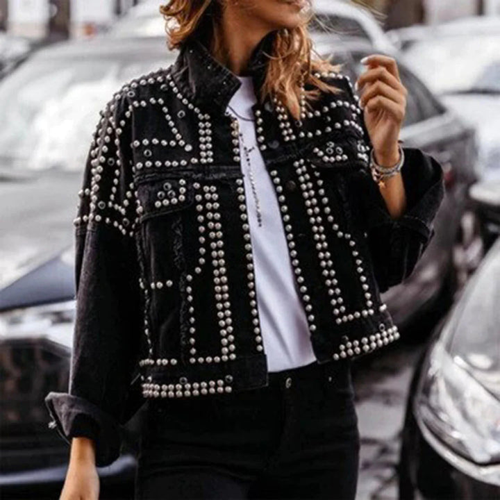 W&W Mode | Jacke mit Nieten