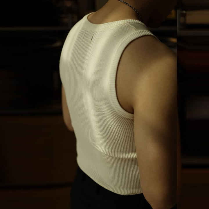 W&W Mode | Old Money Gestricktes Tanktop
