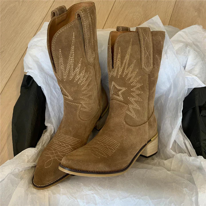 WW | stiefel im klassischen cowboy-stil