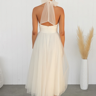 Ärmelloses Partykleid