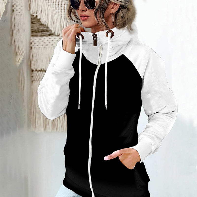 Casual und weiche Kapuzenjacke