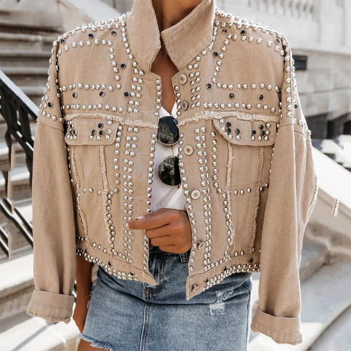 W&W Mode | Jacke mit Nieten