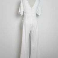 Eleganter V-Ausschnitt Jumpsuit