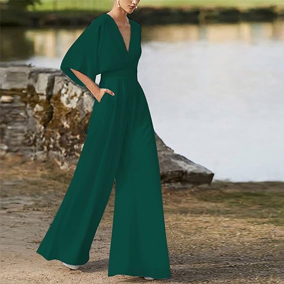 RoyalRipple V-Aura Jumpsuit