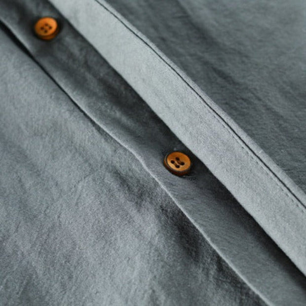 WW | Minimalistisches Kimono Hemd Für Herren