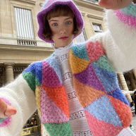 Bunte Strickpullover