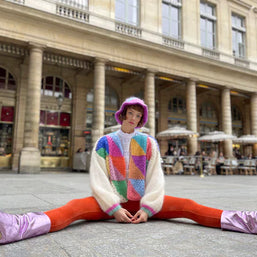 Bunte Strickpullover