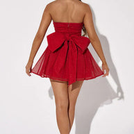 WW | Sexy Trägerloses Minikleid
