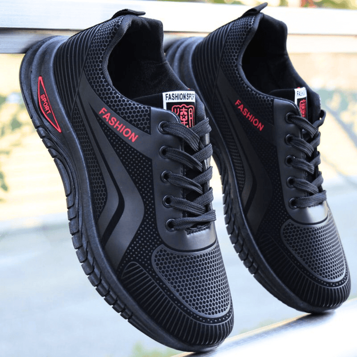 W&W Mode | Herren Sneakers Wasserdichte Anti Rutsch Wanderschuhe Komfortabel