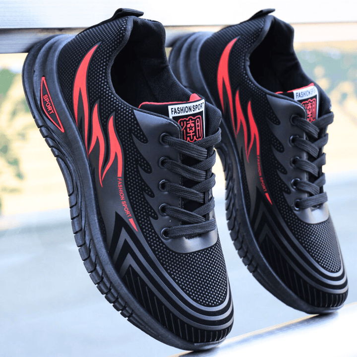 W&W Mode | Herren Sneakers Wasserdichte Anti Rutsch Wanderschuhe Komfortabel