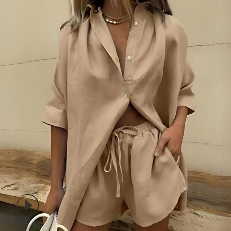 WW | Stylisches Set mit Top und Shorts