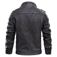 WW | Elegante Lederjacke Für Herren