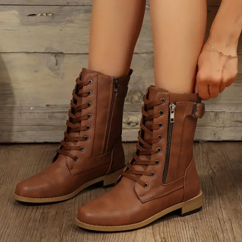 WW | Damen Rundzehen Outdoor Stiefel