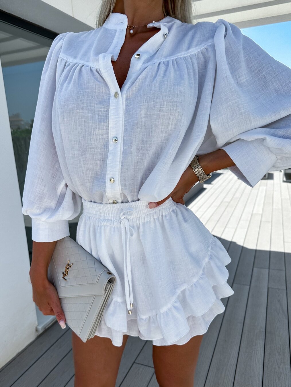 W&W Mode | Baumwoll Zweiteilig Set für Damen | Bequem und stilvolles Outfit