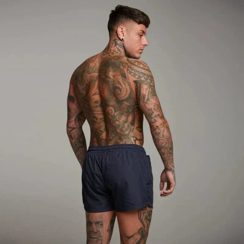 W&W Mode | Kurze Badeshorts für Männer mit Tasche