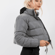 Pufferjacke mit Kordelzug