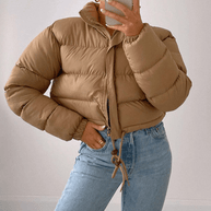 Pufferjacke mit Kordelzug