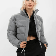 Pufferjacke mit Kordelzug