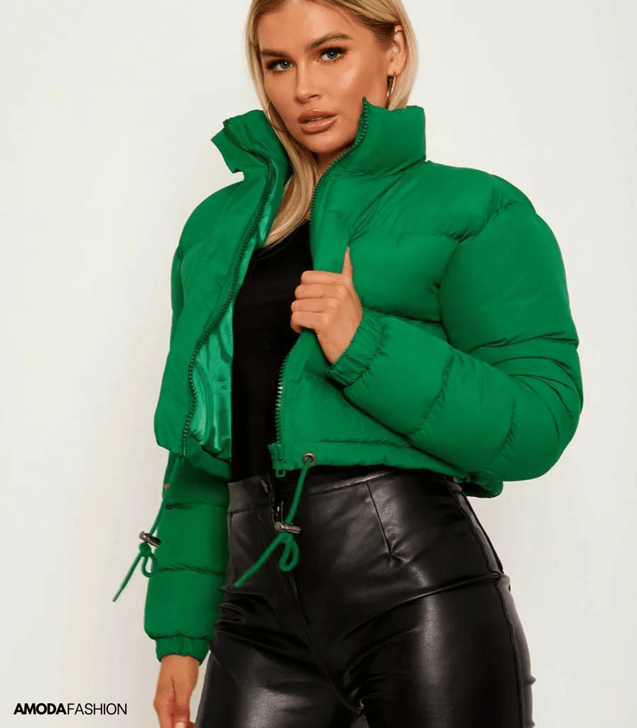 Pufferjacke mit Kordelzug