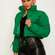 Pufferjacke mit Kordelzug