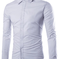 WW | Lässiges Bügelfreies Slim Fit Herrenhemd