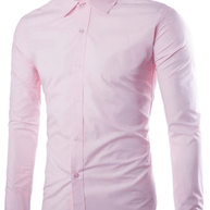WW | Lässiges Bügelfreies Slim Fit Herrenhemd